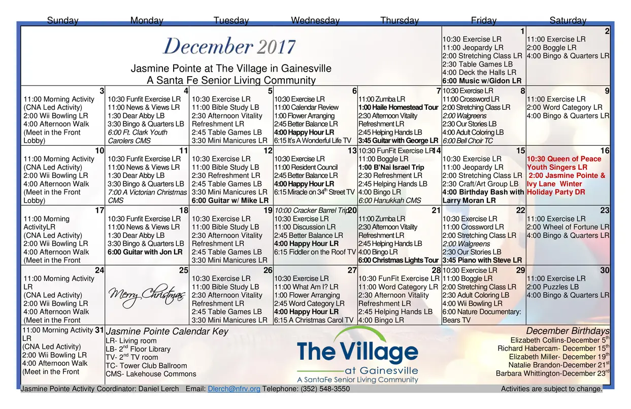The Village at Gainesville Senior Living Community Assisted Living
